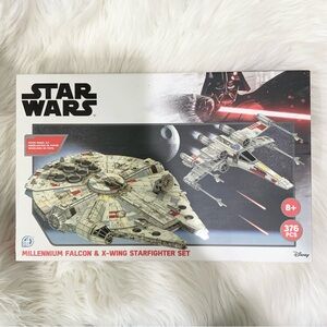 Star Wars MILLENNIUM FALCON & X-WING STARFIGHTER SET Paper Model Kit